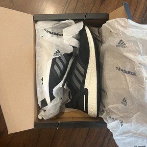Adidas Mens Ultraboost 20 Running Shoe, Black/White, 12 M US